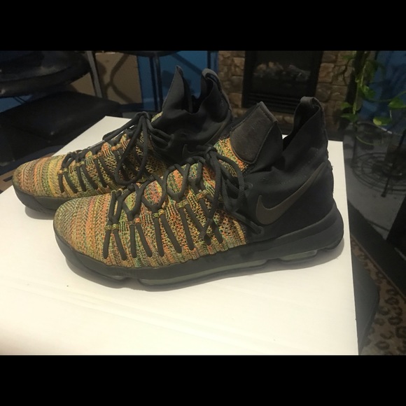 Nike KD 9 Elite Multi Color Men’s Sneakers - Picture 1 of 10